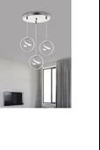 Helezon Modern Sarkıt 3'lü Led Avize - 4