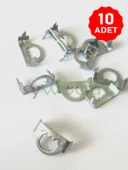 Çakmalı küçük tablo çerçeve askısı tırtıklı timsah D askı 10 adet thumbnail 1