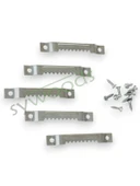 5 adet timsah çerçeve tablo askısı vidalı 6 cm - 2