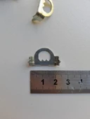 Çakmalı küçük tablo çerçeve askısı tırtıklı timsah D askı 10 adet thumbnail 3