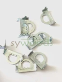 Çakmalı küçük tablo çerçeve askısı tırtıklı timsah D askı 10 adet thumbnail 2