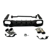 AUTOGP Mercedes w206 c43 arka difüzör ve egzoz ucu seti 2020+ - 2