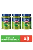 Barilla Fesleğenli/ Pesto Genovese 190 g x 3 adet - 1