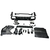 AUTOGP Mercedes w206 c43 arka difüzör ve egzoz ucu seti 2020+ - 1