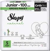 Sleepy Bebek Bezi Natural Beden:5 (11-18KG) Junior 312 Adet Avantaj Ultra Pk thumbnail 2