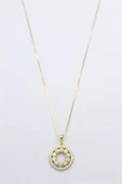 Xuping Zincir Kolye-45cm - 14K Altın - 2