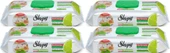 Sleepy Easy Clean Yüzey Temizlik Mutfak Havlusu -Mendili  50 Yaprak Bergomot Yağlı (4Lü Set) 200Yprk - 1