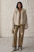 Gold Altın Varaklı Jeans Pantolon - 1