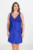 Aria's Closet 2'li Saks Sabahlık Takımı Bigsize 6211 - 2