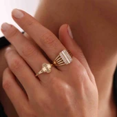 Altın Yonca Yüzük thumbnail 4