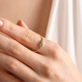 İnci Yüzük 14K Pearl - 2