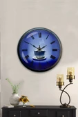 Kasva Concept 40 Cm Siyah Metal Meyve Duvar Saati - 1