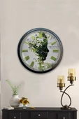 Kasva Concept 40 Cm Siyah Metal Kitap Duvar Saati - 1