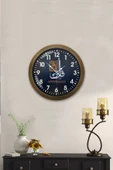 Kasva Concept Hediyelik 36 Cm Eskitme Metal Ayetli Duvar Saati - 1