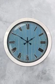 Kasva Concept Hediyelik 36 Cm Beyaz Metal Milano 2 Duvar Saati - 1