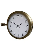 Kasva Concept 6 Cm Eskitme Metal Klasik Istasyon Duvar Saati - 2