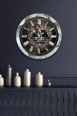 Kasva Concept Hediyelik 36 Cm Krom Metal Müslüm Gürses Duvar Saati - 2