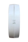 Kasva Concept Hediyelik 36 Cm Beyaz Metal Espresso Istasyon Duvar Saati - 2