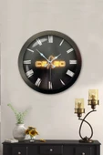 Kasva Concept Hediyelik 36 Cm Siyah Metal Csgo Duvar Saati - 2