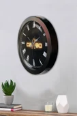 Kasva Concept Hediyelik 36 Cm Siyah Metal Csgo Duvar Saati - 3