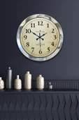 Kasva Concept Hediyelik 36 Cm Krom Metal Klasik Duvar Saati - 2