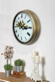 Kasva Concept 40 Cm Eskitme Metal Araba Hediyelik Duvar Saati - 3