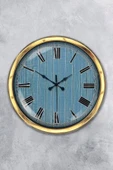 Kasva Concept Hediye 40 Cm Gold Metal Milano 2 Duvar Saati - 1