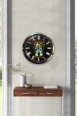 Kasva Concept 40 Cm Krom Metal Kitap - Insan Duvar Saati - 4