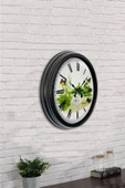 Kasva Concept 40 Cm Siyah Metal Dans Duvar Saati - 4