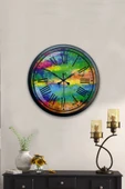 Kasva Concept 40 Cm Siyah Metal Mutfak Duvar Saati - 2