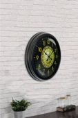 Kasva Concept Hediyelik 40 Cm Siyah Metal Ayetli Duvar Saati - 2