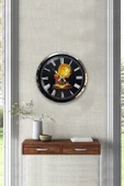 Kasva Concept 40 Cm Krom Metal Kitap - Insan Duvar Saati - 2