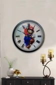 Kasva Concept 40 Cm Siyah Metal Müslüm Gürses Duvar Saati - 2