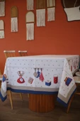 Masa Örtüsü Mutfak Desenli Puantiyeli - 2