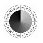 3B Resim Kalemi Dereceli Kalem 4 Adet Fatih Dereceli Resim Kalemi Yumuşak Uçlu Kurşun Kalem - 2