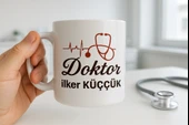 Semoş Kozmetik Doktor Temalı Süblimasyon Kupa Baskı Hediyelik Kupa - 1