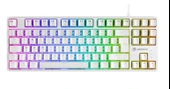 Gamebooster G23W Enigma TKL Rainbow Aydınlatmalı Red Switch Mekanik Beyaz Oyun Klavyesi thumbnail 1