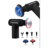 Sıcak Ve Soğuk Terapili Masaj Tabancası - Şarjlı Isıtmalı Masaj Cihazı - Sporcu Masaj Aleti - 3