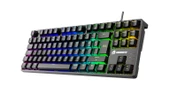 Gamebooster G23B Enigma TKL Rainbow Aydınlatmalı Red Switch Mekanik Siyah Oyun Klavyesi thumbnail 2
