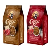 Cango Yetişkin Köpek Maması 10 kg Kuzu Etli Pirinçli ve Biftekli 2 li Karma Paket - 1