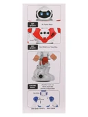GGE-606-29 Kumandalı Işıklı Dansçı İnteraktif Robot Vardem Oyuncak - 5