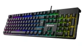 Gamebooster G24B Enigma Rainbow Aydınlatmalı Red Switch Mekanik Siyah Oyun Klavyesi - 2