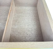 Puro Saklama Kutusu - Humidor Sarı/Kareli - 5