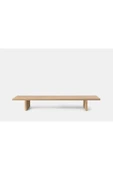 PASAWOODS Orto | Ahşap Alçak Bench | 138x34x20 Cm | Tv Ünitesi Altı, Sehpa Veya Ayakkabılık Kullanımı - 3