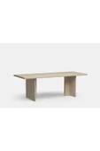 PASAWOODS Bruli | Modern Dikdörtgen Masa | 220x100 Cm | Toplantı / Çalışma / Yemek Masası - 3