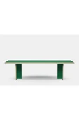 PASAWOODS Bruli | Modern Yeşil Dikdörtgen Masa | 280x100 Cm | Toplantı / Çalışma / Yemek Masası - 2