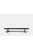 PASAWOODS Orto | Ahşap Alçak Bench | 138x34x20 Cm | Tv Ünitesi Altı, Sehpa Veya Ayakkabılık Kullanımı - 3