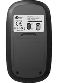 Lenovo Lecoo WS214 Gri Sessiz Ergonomik Optik Kablosuz Mouse - 7