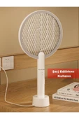 MTS520001 USB Şarjlı Uv Işıklı Elektrikli Sivrisinek Öldürücü Raket Sinek Öldürücü Sineksavar - 3