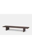 PASAWOODS Orto | Ahşap Alçak Bench | 138x34x20 Cm | Tv Ünitesi Altı, Sehpa Veya Ayakkabılık Kullanımı - 2
